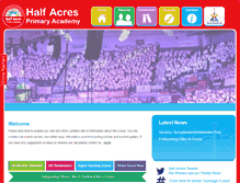 Tablet Screenshot of halfacres.com
